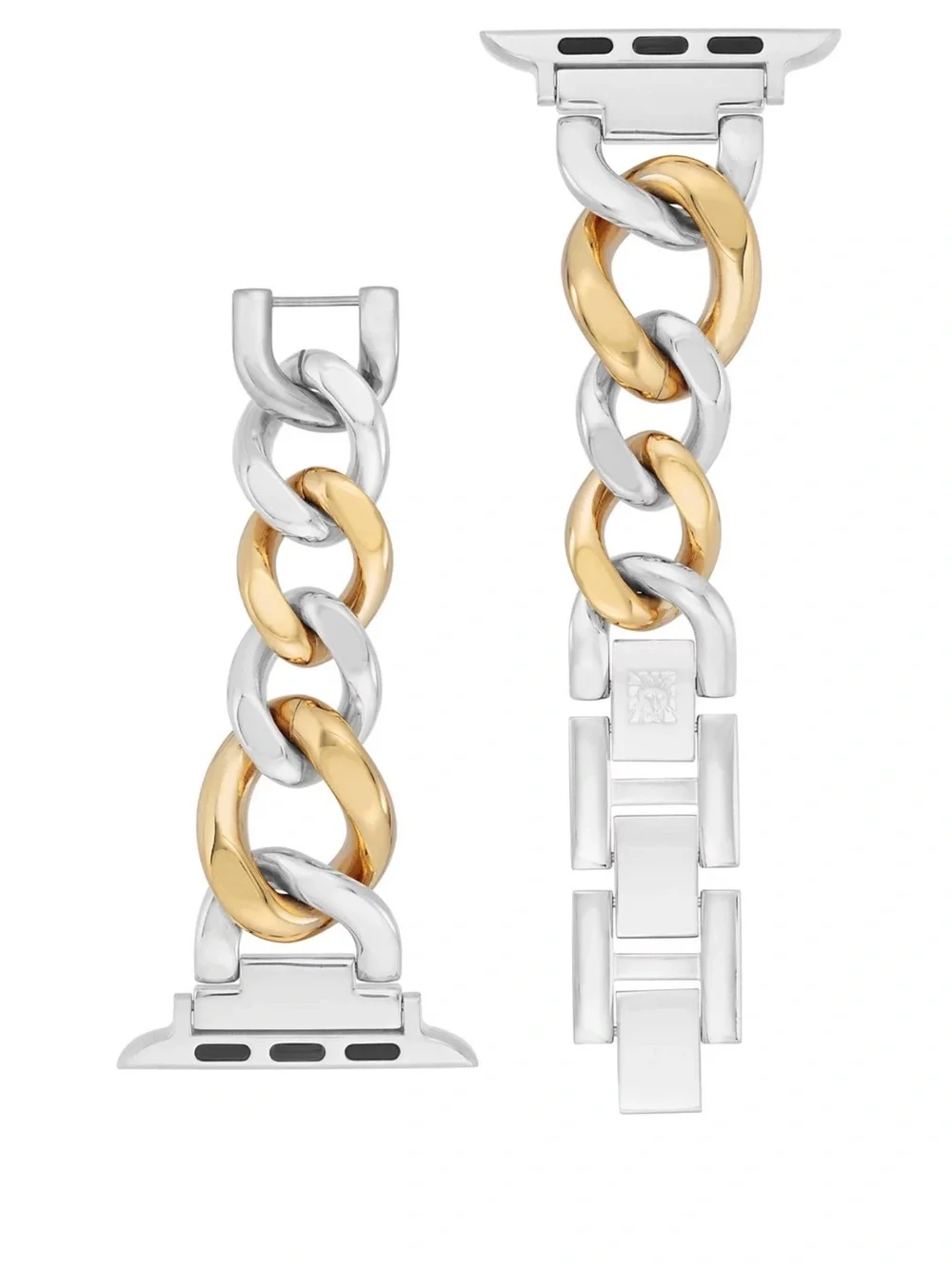 Anne Klein Two-Tone Alloy Metal Chain Link Bracelet for Apple Watch 38/40/41mm